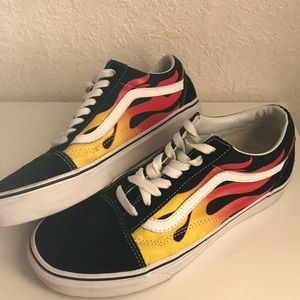 Vans flame old skools